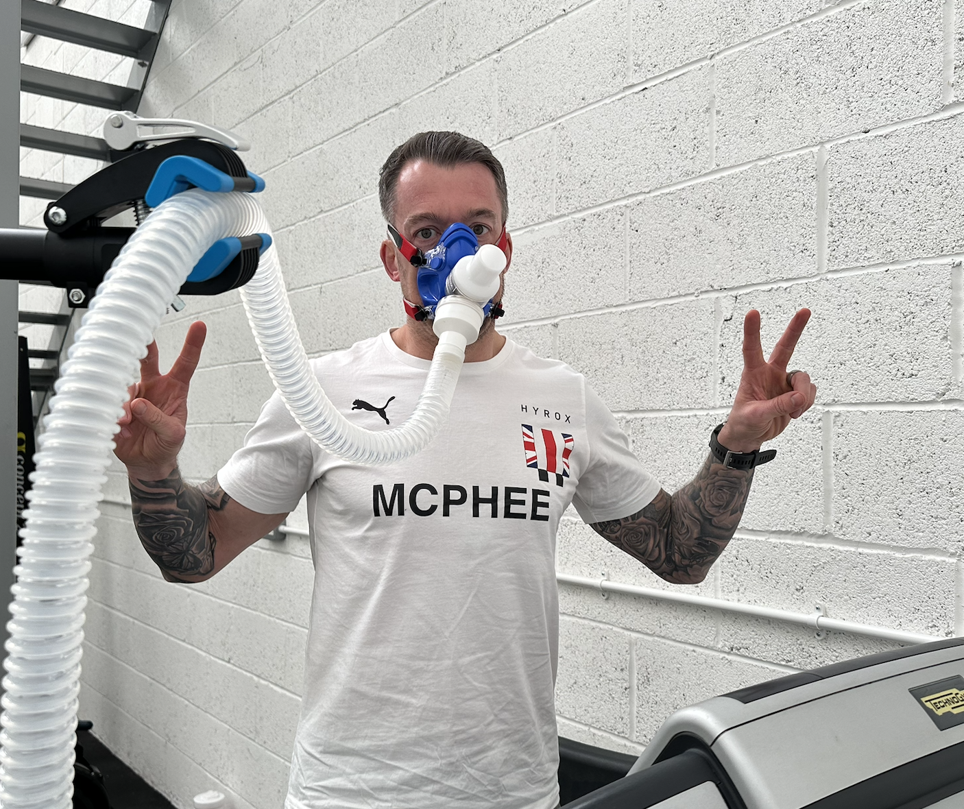 HYROX athlete lab testing