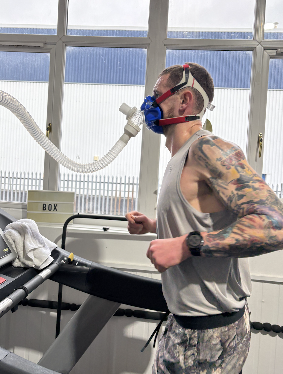 HYROX athlete threshold test