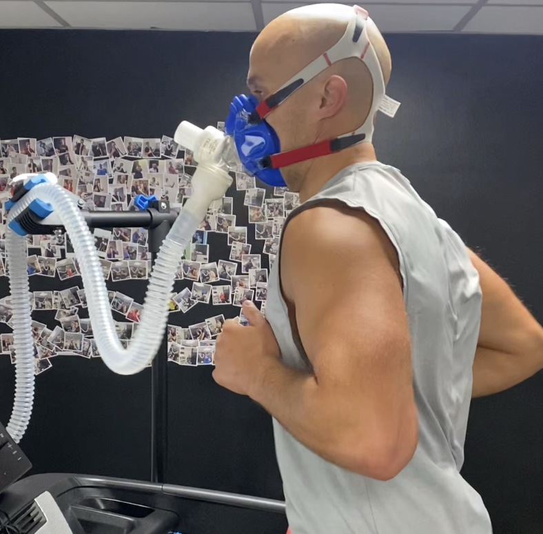 VO2Max Test in Progress